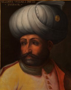 Porträtt av sultan Selim II "Förstöraren